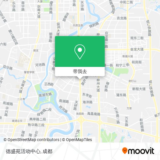 德盛苑活动中心地图