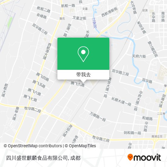 四川盛世麒麟食品有限公司地图