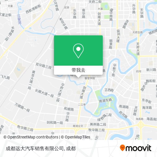 成都远大汽车销售有限公司地图