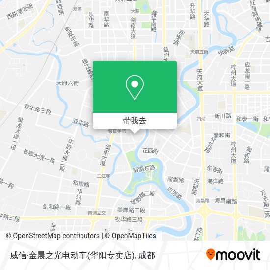 威信·金晨之光电动车(华阳专卖店)地图