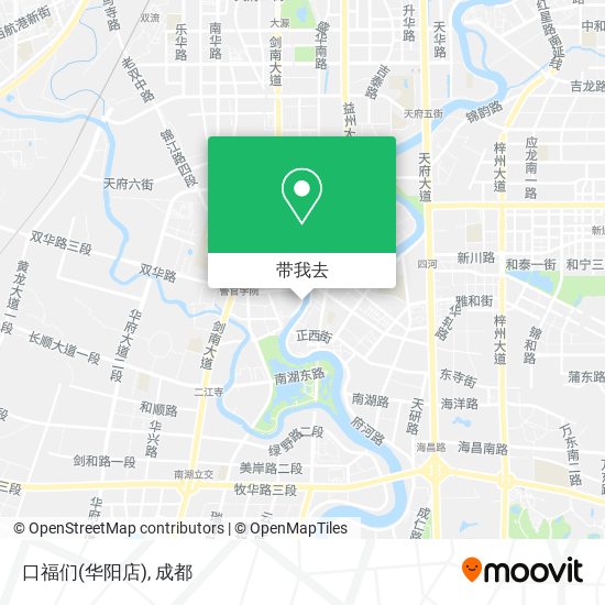 口福们(华阳店)地图