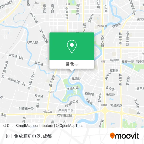 帅丰集成厨房电器地图