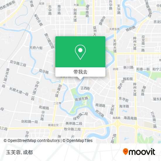 玉芙蓉地图