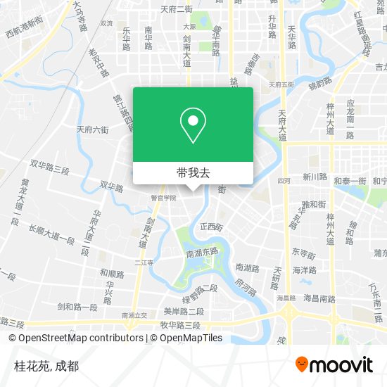 桂花苑地图