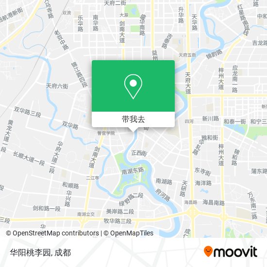 华阳桃李园地图