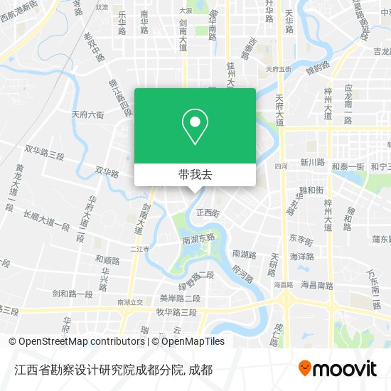 江西省勘察设计研究院成都分院地图
