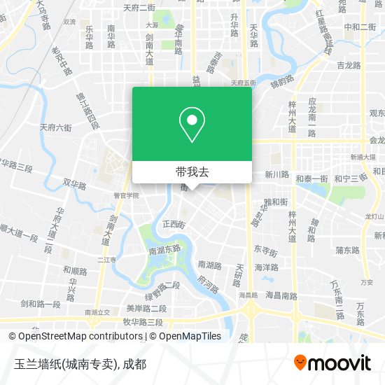 玉兰墙纸(城南专卖)地图