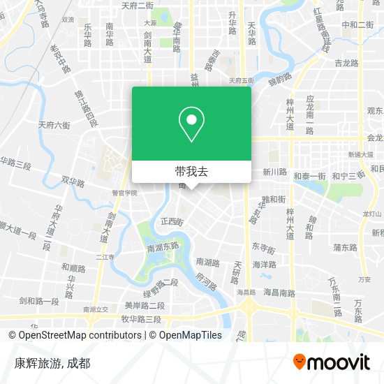 康辉旅游地图
