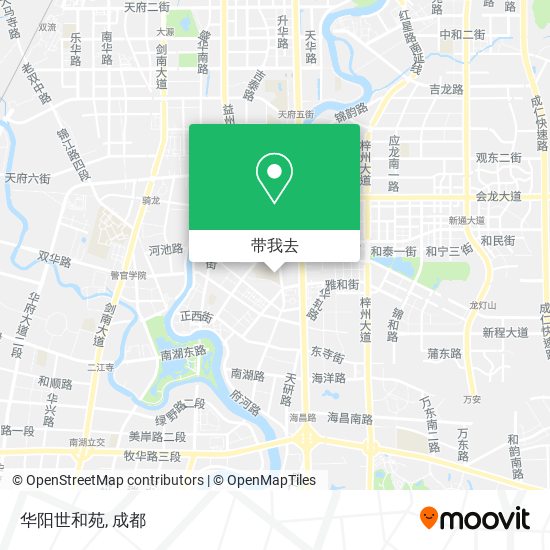 华阳世和苑地图