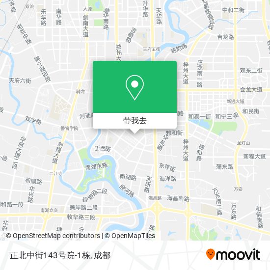 正北中街143号院-1栋地图
