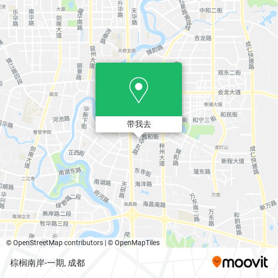 棕榈南岸-一期地图