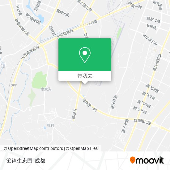 篱笆生态园地图