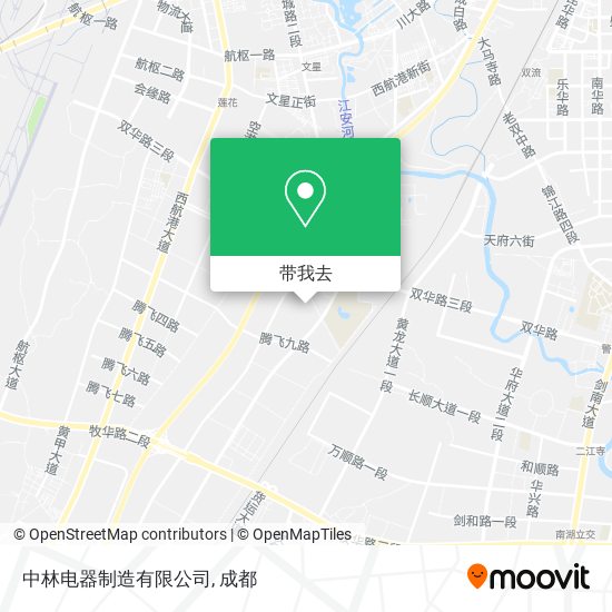 中林电器制造有限公司地图