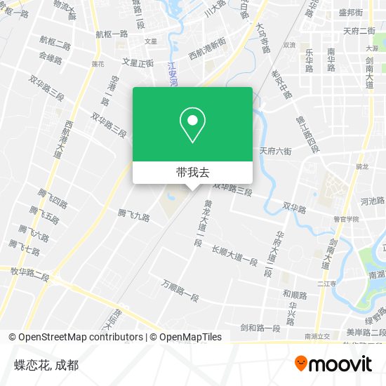 蝶恋花地图