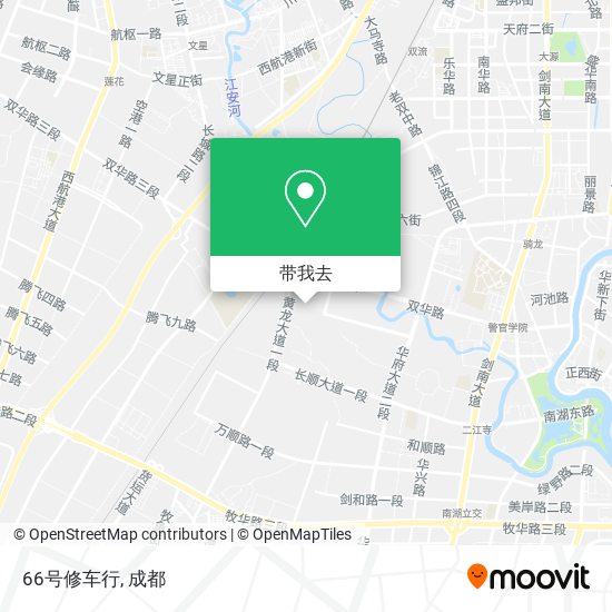 66号修车行地图