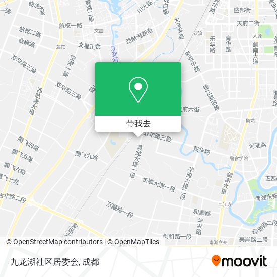 九龙湖社区居委会地图