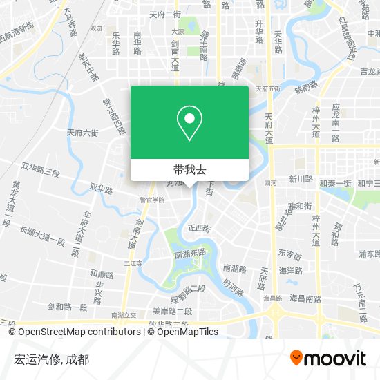 宏运汽修地图