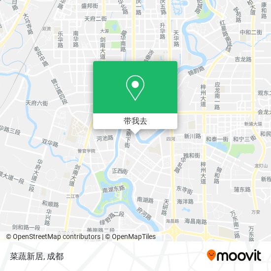 菜蔬新居地图