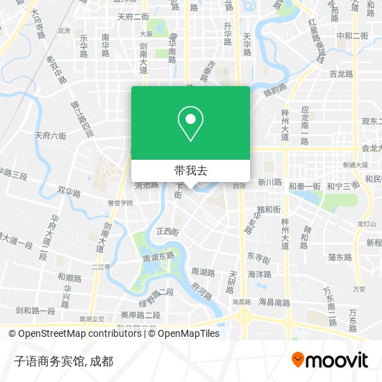 子语商务宾馆地图