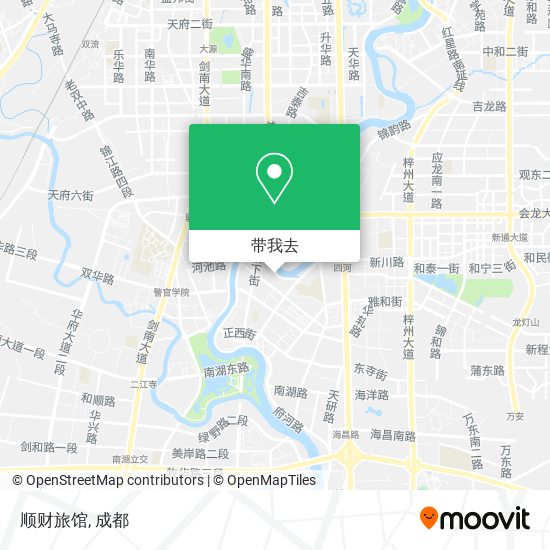 顺财旅馆地图