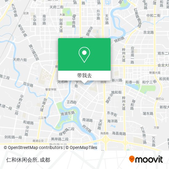 仁和休闲会所地图