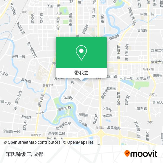宋氏稀饭庄地图