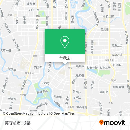 芙蓉超市地图