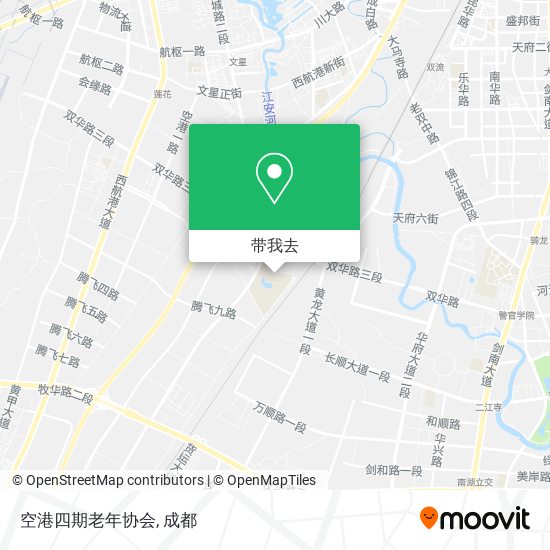 空港四期老年协会地图