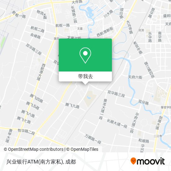 兴业银行ATM(南方家私)地图