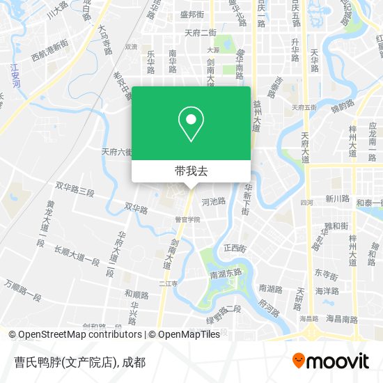 曹氏鸭脖(文产院店)地图