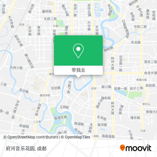 府河音乐花园地图