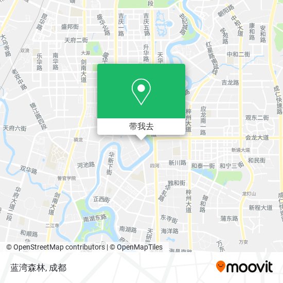 蓝湾森林地图