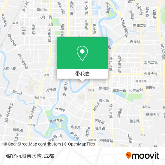 锦官丽城亲水湾地图