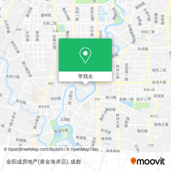 金阳成房地产(黄金海岸店)地图
