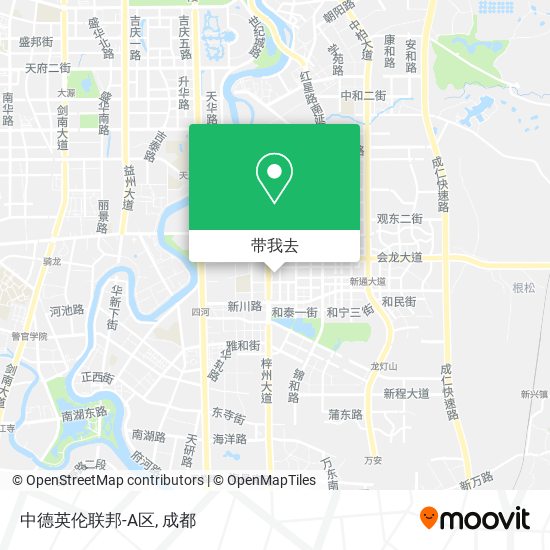 中德英伦联邦-A区地图