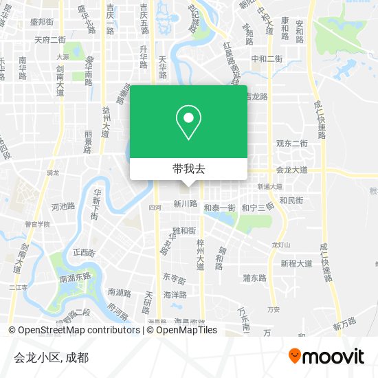 会龙小区地图