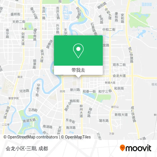 会龙小区-三期地图