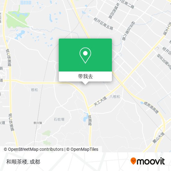 和顺茶楼地图