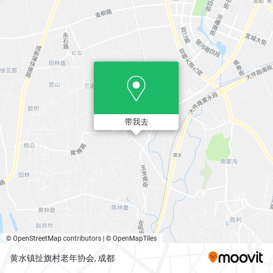 黄水镇扯旗村老年协会地图