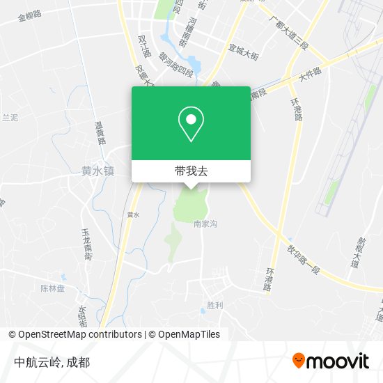 中航云岭地图