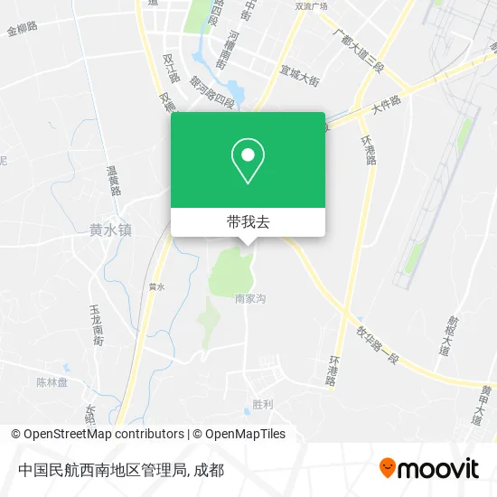 中国民航西南地区管理局地图