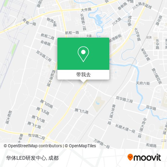 华体LED研发中心地图