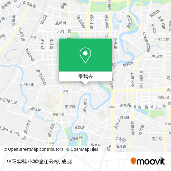 华阳实验小学锦江分校地图