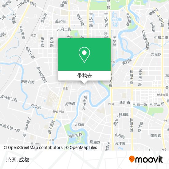 沁园地图