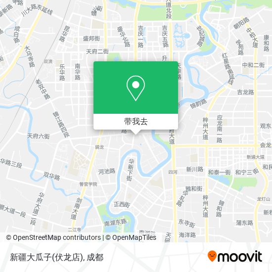 新疆大瓜子(伏龙店)地图