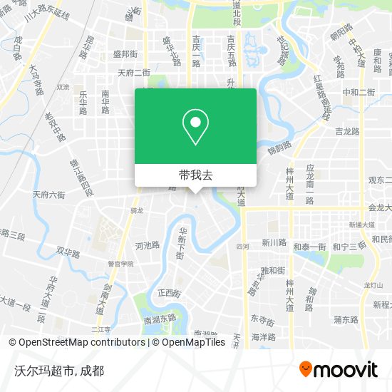 沃尔玛超市地图
