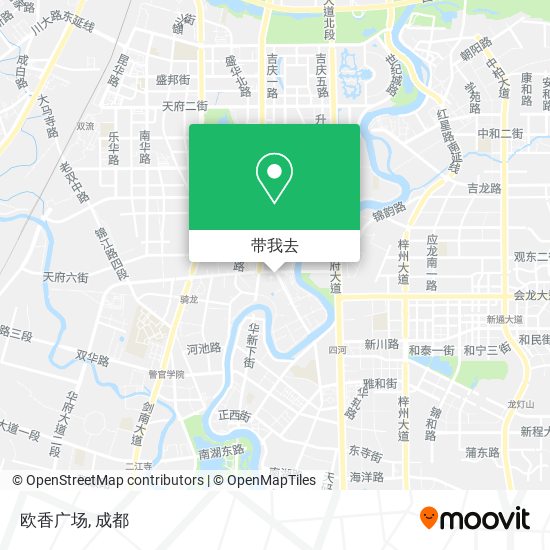 欧香广场地图