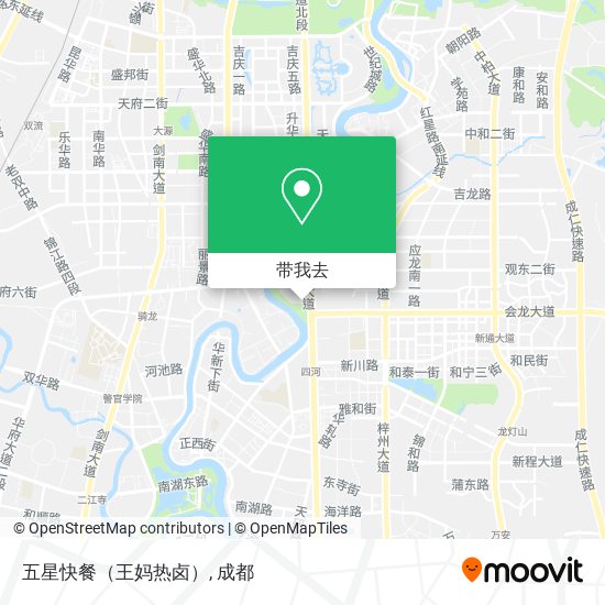 五星快餐（王妈热卤）地图