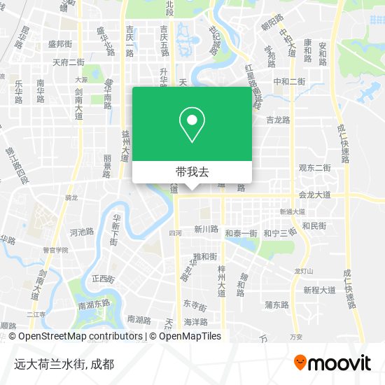 远大荷兰水街地图