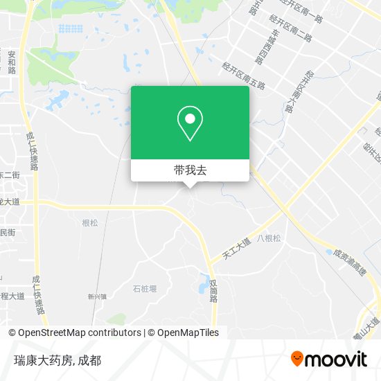 瑞康大药房地图